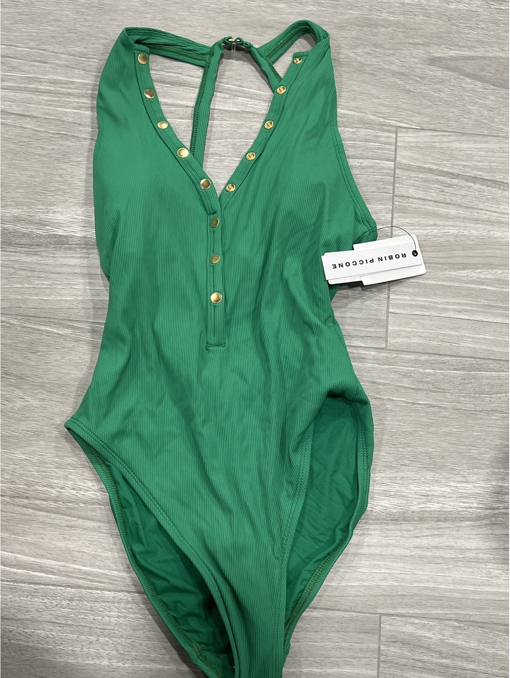 ROBIN PICCONE AMY HIGH NECK 1 PIECE - Picture 3 of 6